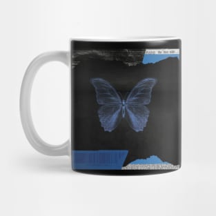 Blue butterfly Mug